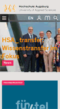 Mobile Screenshot of hs-augsburg.de